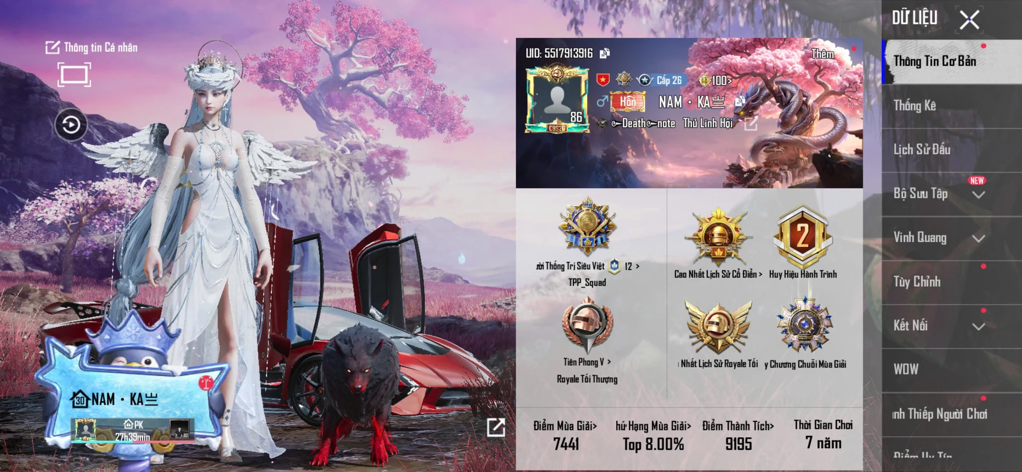 Ảnh tài khoản mã 28331